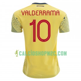 Colombia Carlos Valderrama 10 Maglia Prima Copa América 2019 Manica Corta